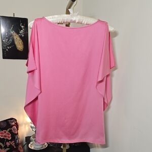 Elegant Pink Dolman Top